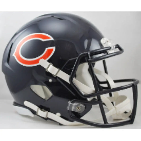 Chicago Bears Full Size Authentic Speed Football Helmet - NFL - Helmets