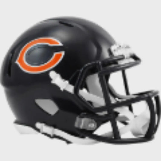 Chicago Bears NFL Mini Speed Football Helmet - Helmets