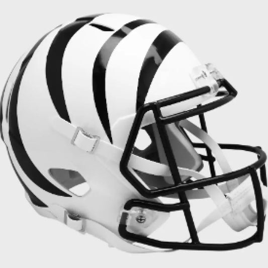 Cincinnati Bengals Full Size Speed Replica Football Helmet 2022 Alternate - NFL - Helmets