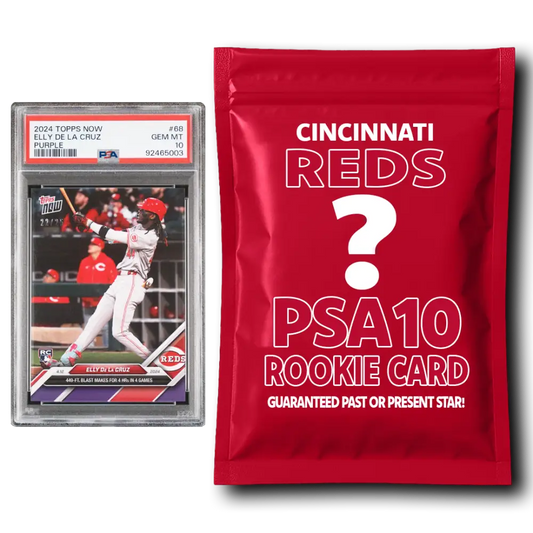 Cincinnati Reds PSA 10 Graded Rookie Card Mystery Pack - Baseball Mystery Boxes – Sealed Packs Cards & Collectibles