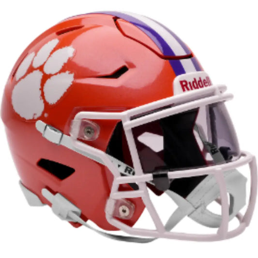 Clemson Tigers NCAA Mid Size SpeedFlex Helmet NCAA - Helmets