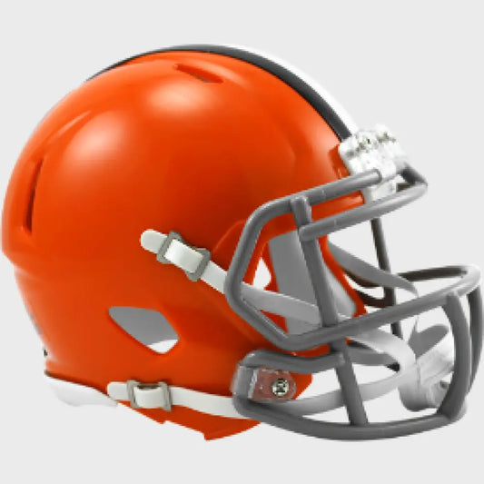 Cleveland Browns 1962 to 1974 Riddell Mini Speed Throwback Helmet - NFL - Helmets