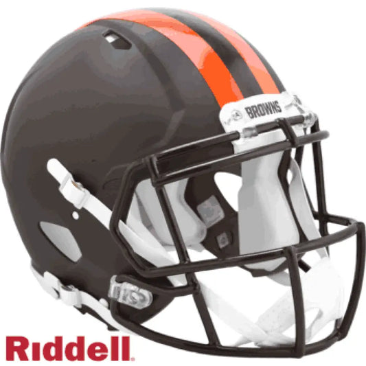 Cleveland Browns Full Size Authentic Speed Football Helmet 2025 Alternate On-Field - NFL - Helmets