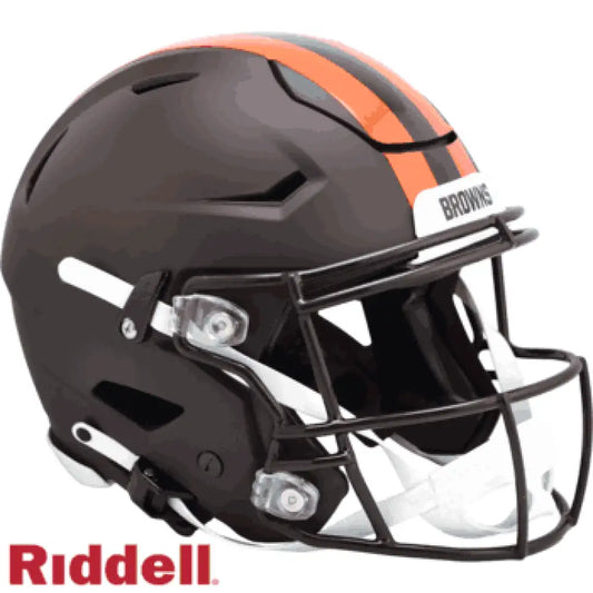 Cleveland Browns Full Size Authentic SpeedFlex Football Helmet 2025 Alternate On-Field - NFL - Helmets