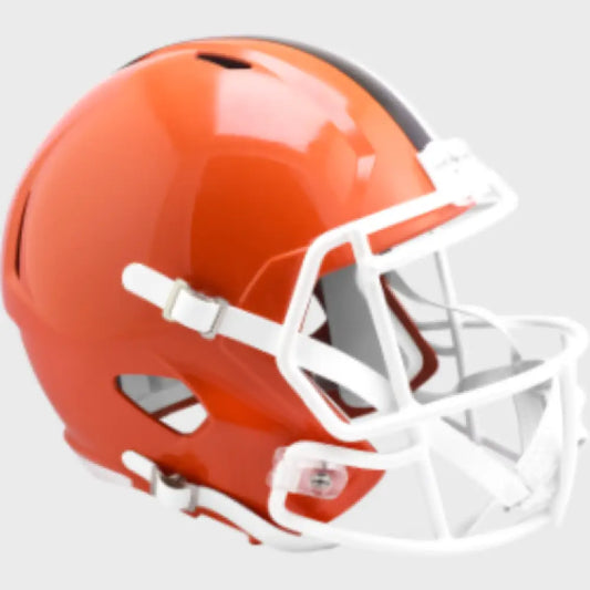 Cleveland Browns Full Size Speed Replica Football Helmet 2024 Primary - NFL - Helmets