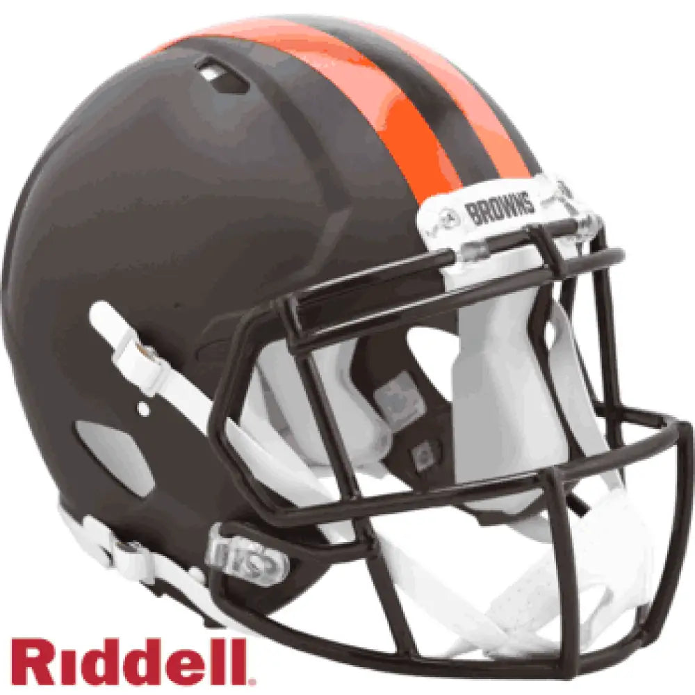 Cleveland Browns Full Size Speed Replica Football Helmet 2025 Alternate On-Field - NFL - Helmets