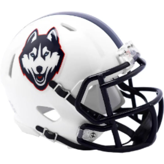 Connecticut Huskies NCAA Mini Speed Football Helmet- NCAA - Helmets