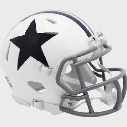 Dallas Cowboys 1960 to 1963 Riddell Mini Speed Throwback Helmet - NFL - Helmets