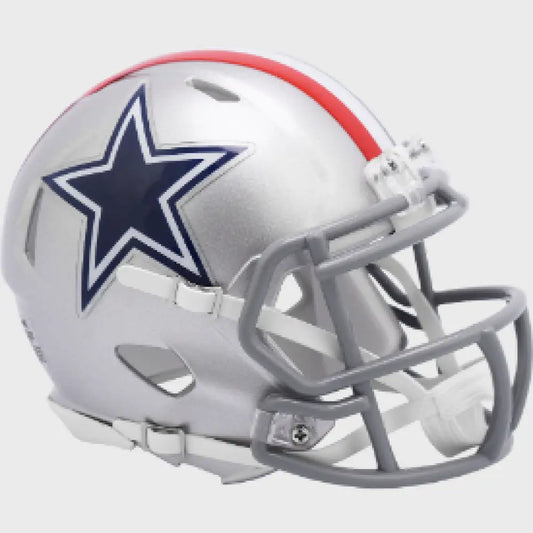 Dallas Cowboys 1976 Riddell Mini Speed Throwback Helmet - NFL - Helmets