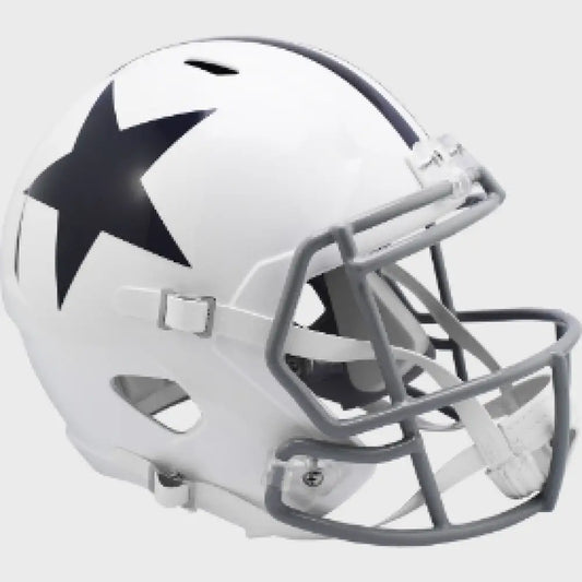 Dallas Cowboys Full Size 1960 to 1963 Speed Replica Throwback Helmet - NFL - Helmets