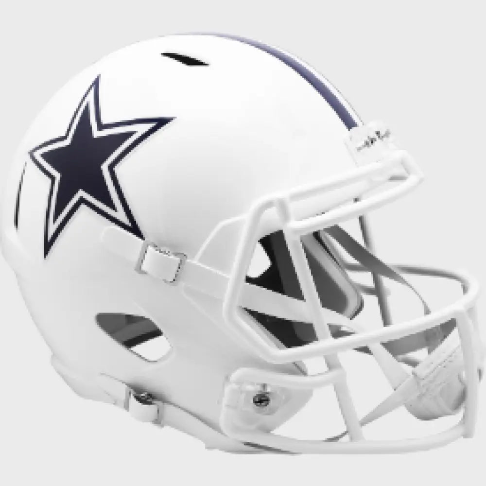 Dallas Cowboys Full Size Speed Replica Football Helmet Alternate 2022 - NFL - Helmets