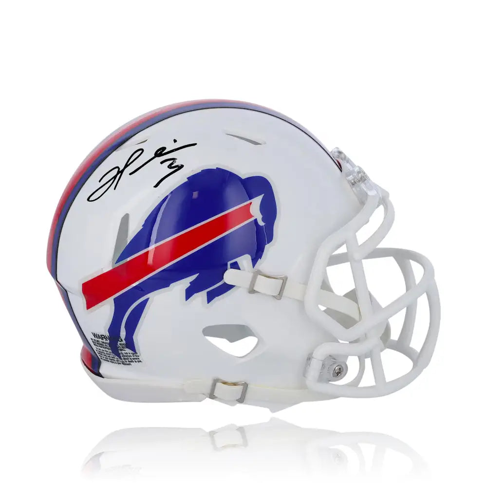 Damar Hamlin Buffalo Bills Autographed Football Speed Mini-Helmet - Football Memorabilia