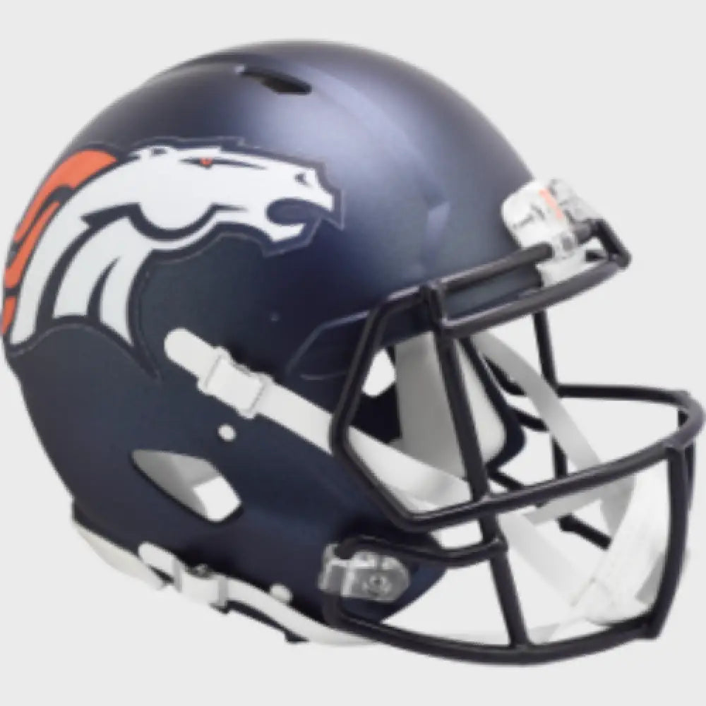 Denver Broncos Full Size Authentic Speed Football Helmet 2024 Primary - NFL - Helmets