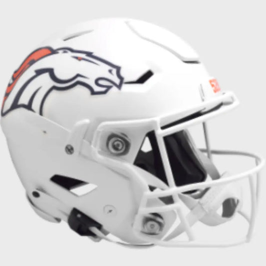 Denver Broncos Full Size Authentic SpeedFlex Football Helmet 2024 On-Field Alternate - NFL - Helmets