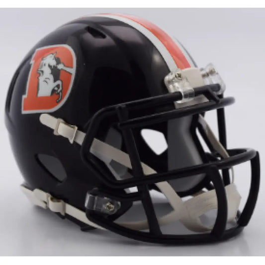 Denver Broncos NFL Mini Speed Football Helmet Color Rush - Helmets