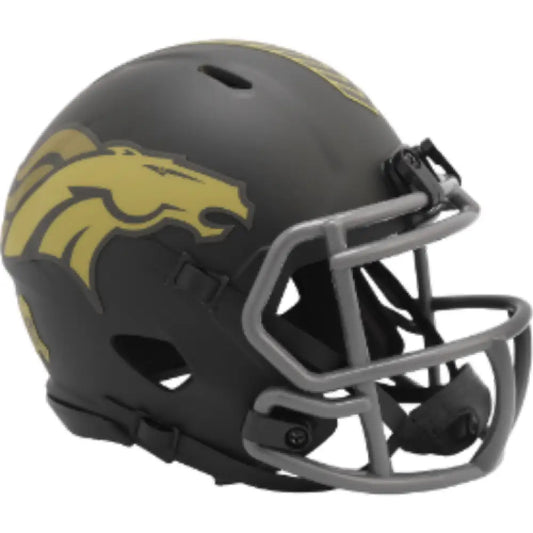 Denver Broncos NFL Mini Speed Football Helmet SALUTE TO SERVICE 4 - Helmets