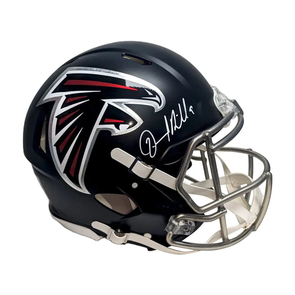 Desmond Ridder Autographed Falcons Speed Authentic Full Size Helmet- BAS - Football Memorabilia
