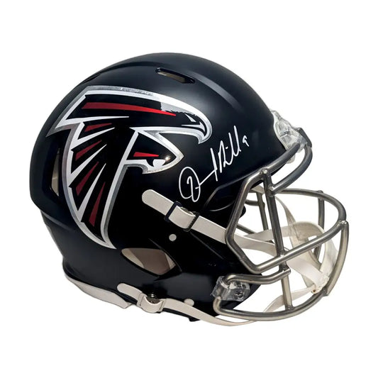 Desmond Ridder Autographed Falcons Speed Authentic Full Size Helmet- BAS - Football Memorabilia