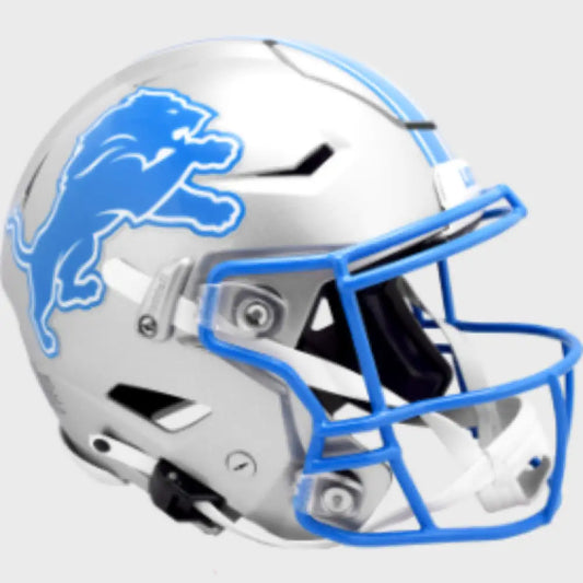 Detroit Lions Full Size Authentic SpeedFlex Football Helmet 2024 Primary - NFL - Helmets