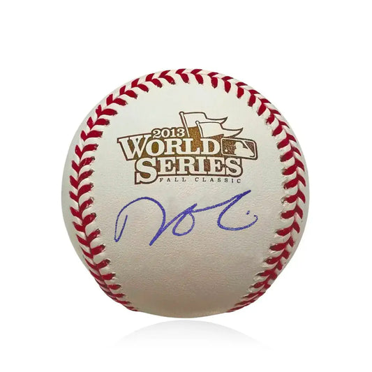 Dustin Pedroia Boston Red Sox Autographed 2013 World Series Baseball - Baseball Memorabilia