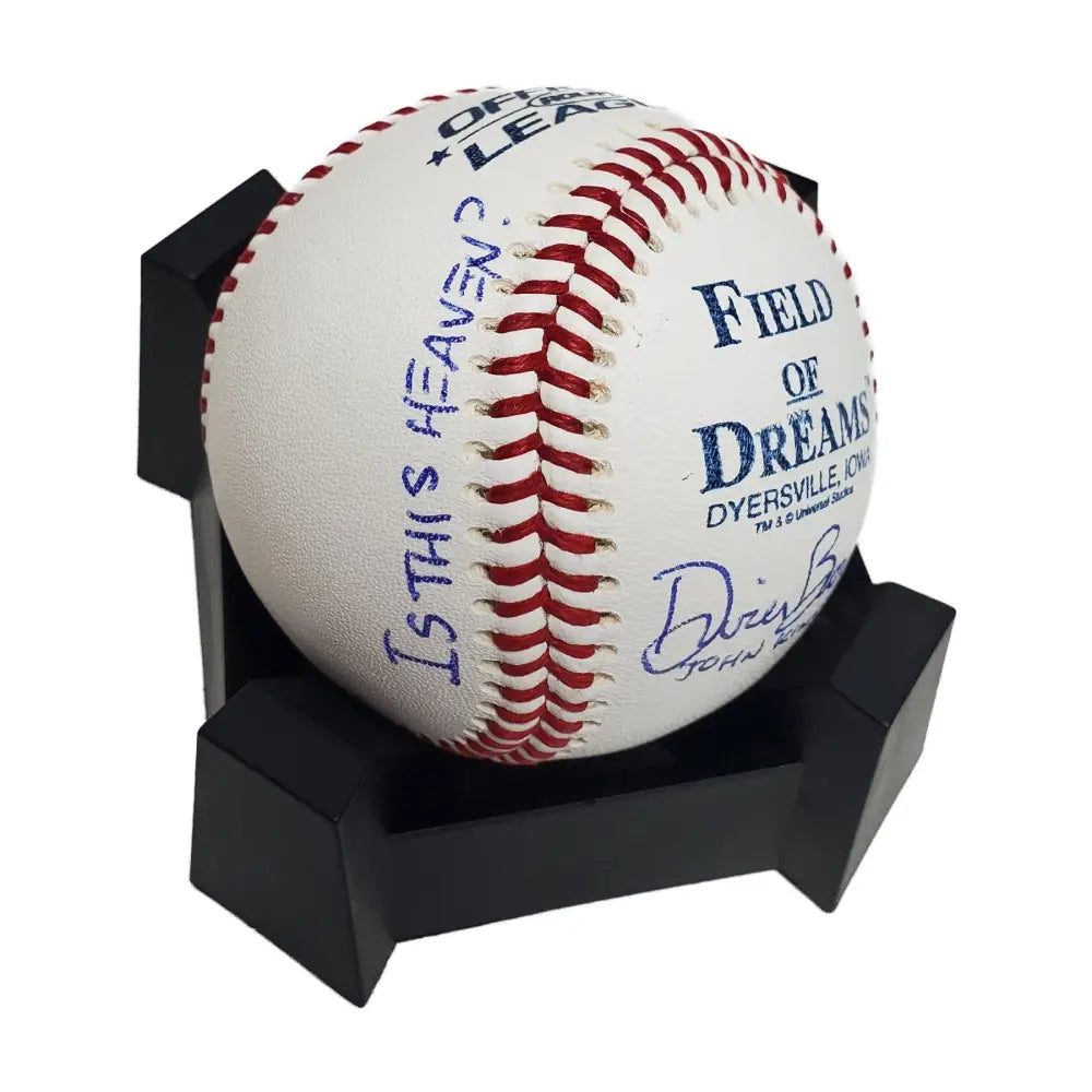 Dwier Brown signed Field of Dreams baseball w/ Is this Heaven Inscription-BAS - Baseball Memorabilia