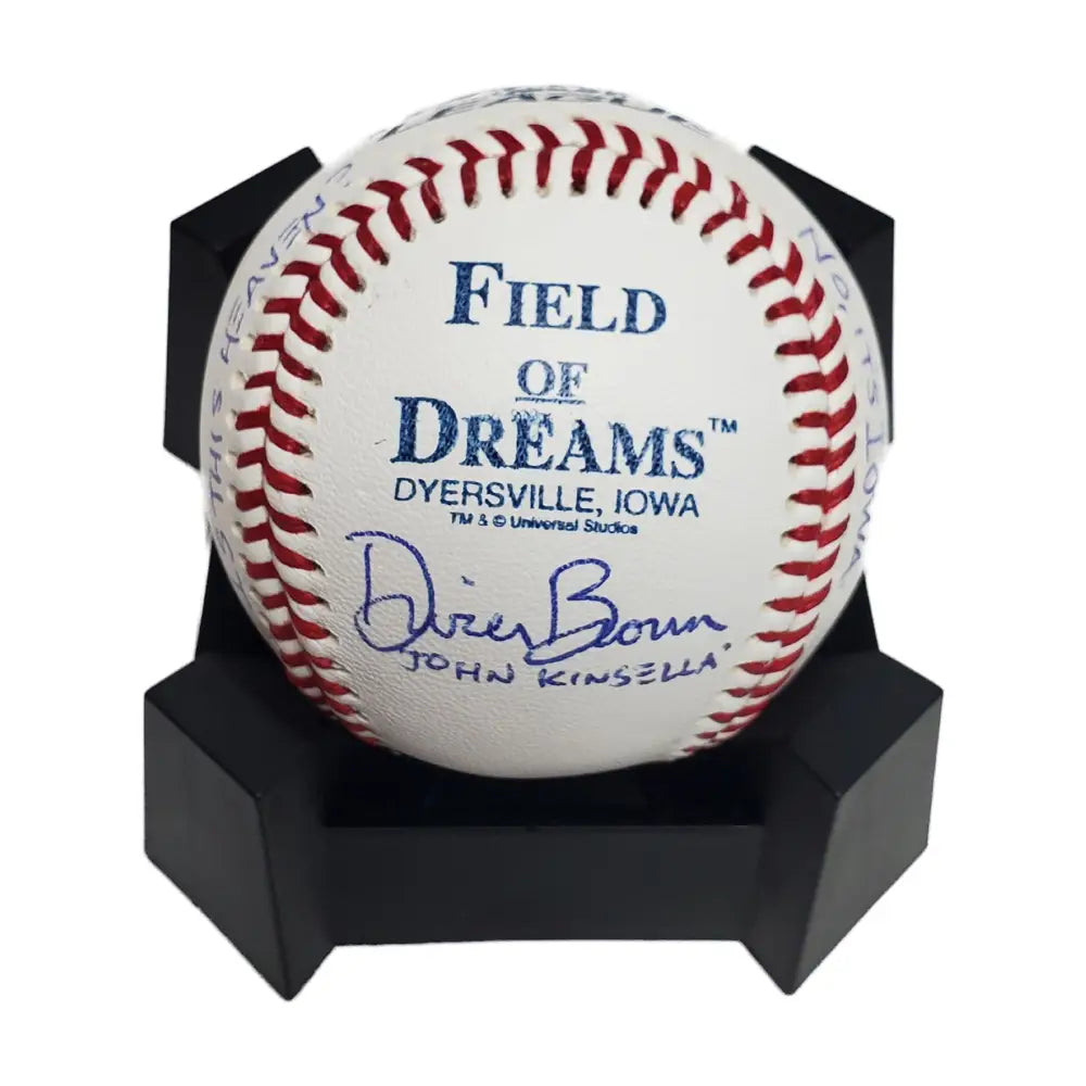 Dwier Brown signed Field of Dreams baseball w/ Is this Heaven Inscription-BAS - Baseball Memorabilia