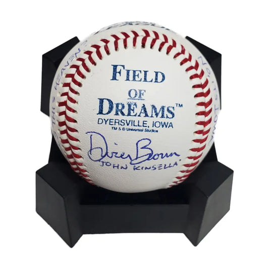 Dwier Brown signed Field of Dreams baseball w/ Is this Heaven Inscription-BAS - Baseball Memorabilia