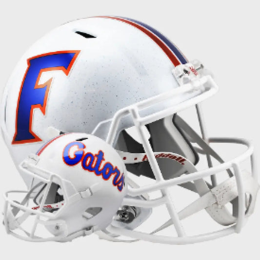 Florida Gators Full Size Speed Replica Football Helmet Chrome Decals - NCAA - Helmets
