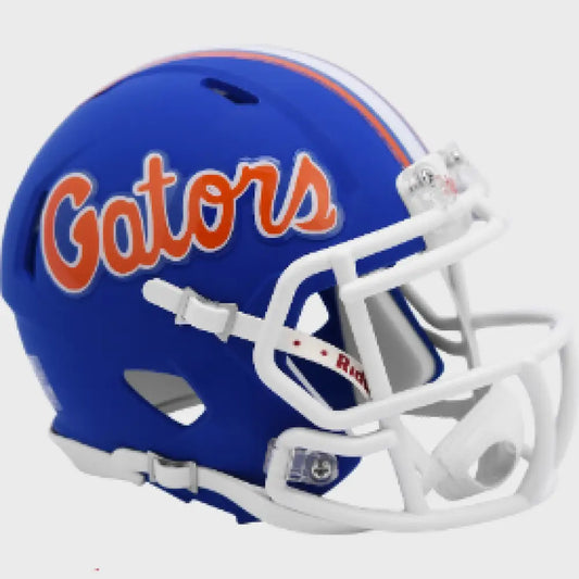 Florida Gators NCAA Mini Speed Football Helmet Blue - Helmets