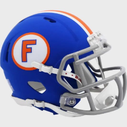Florida Gators NCAA Mini Speed Football Helmet Blue Limited Edition - NCAA - Helmets