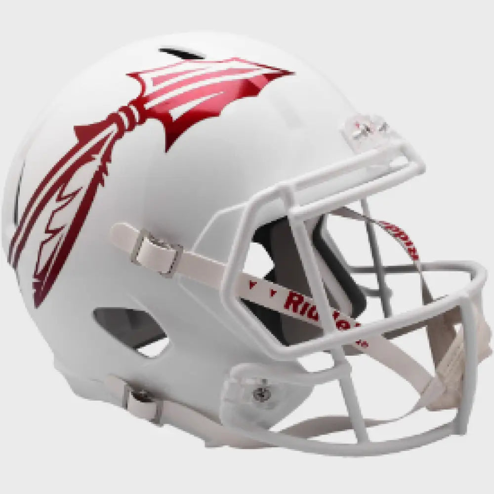 Florida State Seminoles Full Size Speed Replica Football Helmet White - NCAA - Helmets