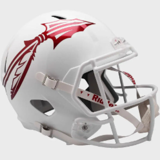 Florida State Seminoles Full Size Speed Replica Football Helmet White - NCAA - Helmets