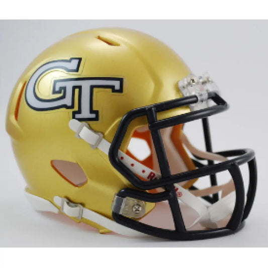 Georgia Tech Yellow Jackets NCAA Mini Speed Football Helmet- NCAA - Helmets