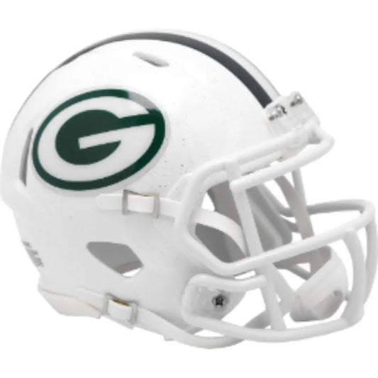 Green Bay Packers NFL Mini Speed Football Helmet 2024 On-Field Alternate - Helmets