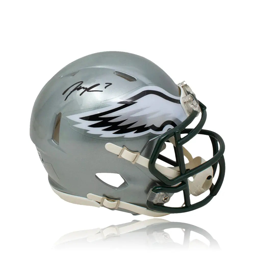 Haason Reddick Philadelphia Eagles Autographed Flash Football Mini-Helmet - Football Memorabilia