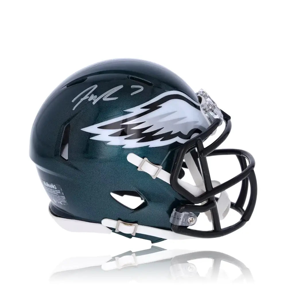 Haason Reddick Philadelphia Eagles Autographed Football Mini-Helmet - Football Memorabilia