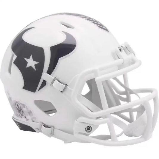Houston Texans NFL Mini Speed Football Helmet SALUTE TO SERVICE 3 - Helmets