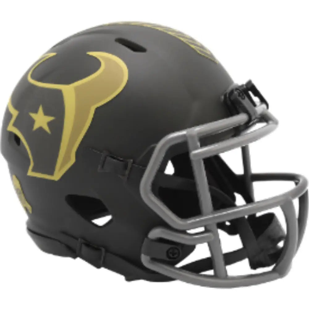 Houston Texans SALUTE TO SERVICE 4 Mini Speed Football Helmet NFL - Helmets