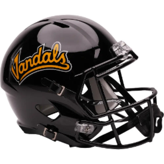 Idaho Vandals Speed Full Size Replica Football Helmet Black NCAA - Helmets
