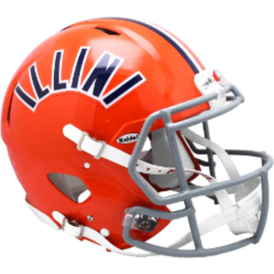 Illinois Fighting Illini Full Size Authentic Speed Football Helmet 1971-1987 - NCAA - Helmets