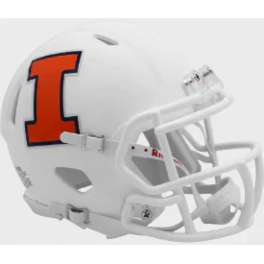 Illinois Fighting Illini NCAA Mini Speed Football Helmet - NCAA - Helmets
