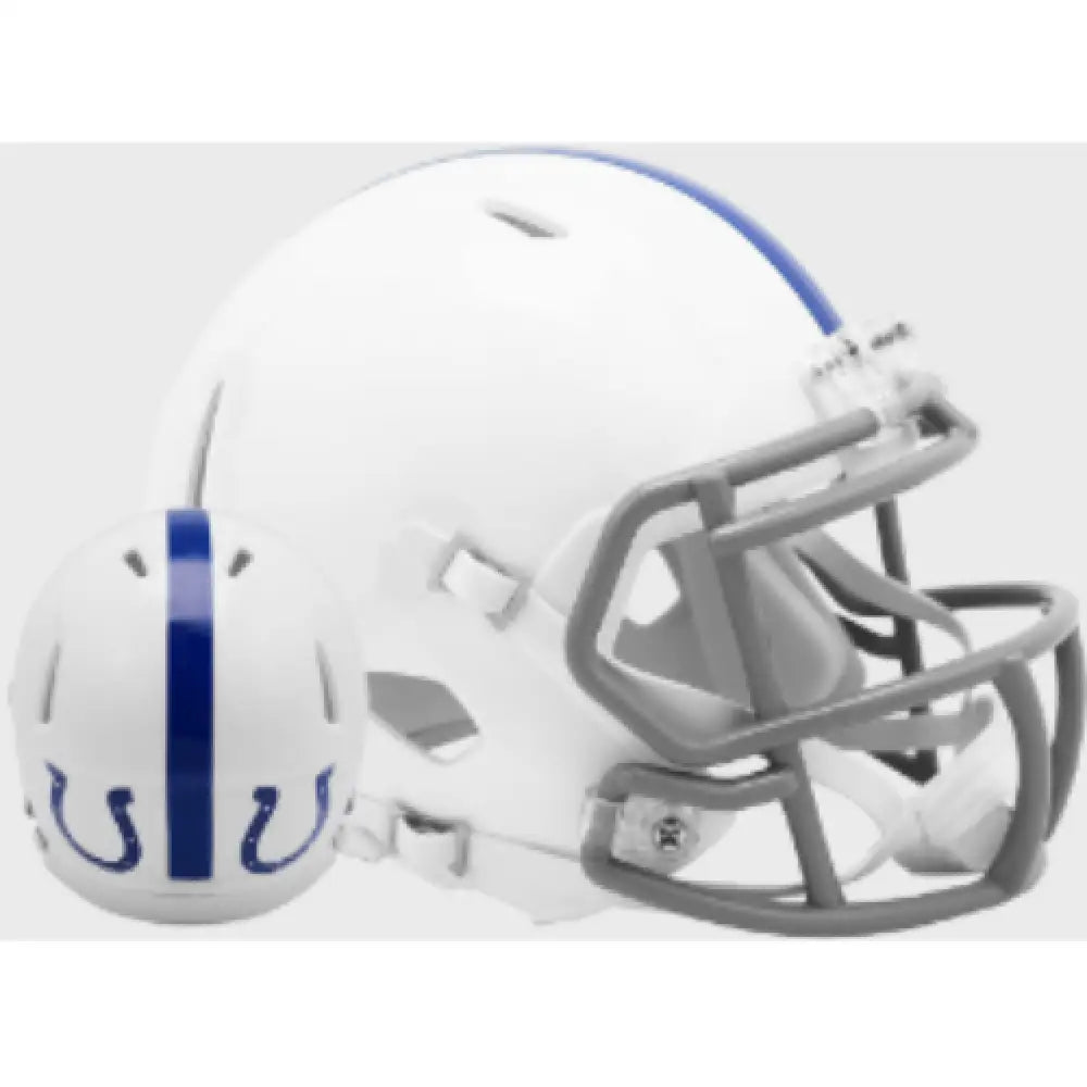 Indianapolis Colts 1956 Riddell Mini Speed Throwback Helmet NFL - Helmets