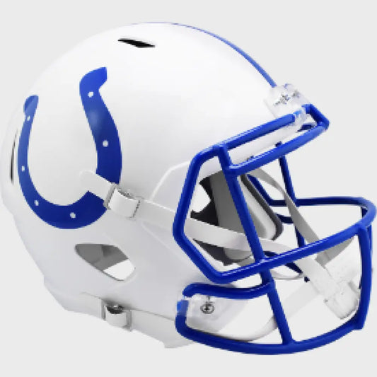 Indianapolis Colts Full Size 1995 to 2003 Speed Replica Throwback Helmet - NFL - Helmets