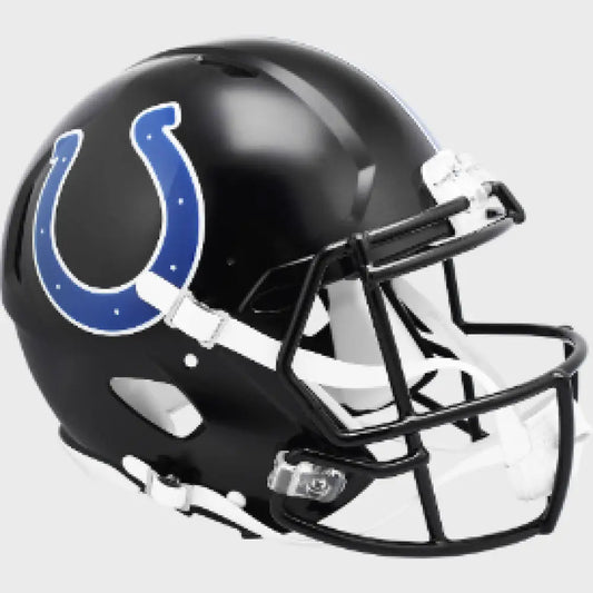 Indianapolis Colts Full Size Authentic Speed Football Helmet 2023 Indiana Nights - NFL - Helmets