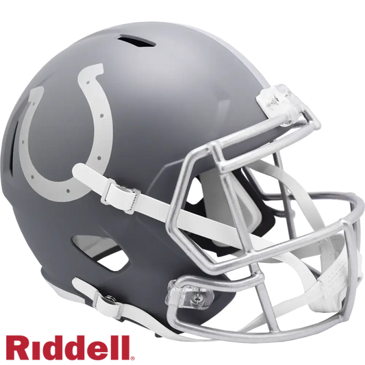 Indianapolis Colts Full Size Replica Speed Slate Helmet NFL - Helmets