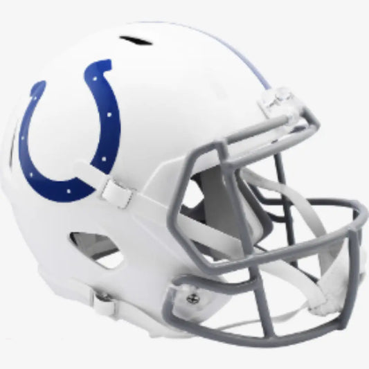 Indianapolis Colts Full Size Speed Replica Football Helmet - NFL - Helmets
