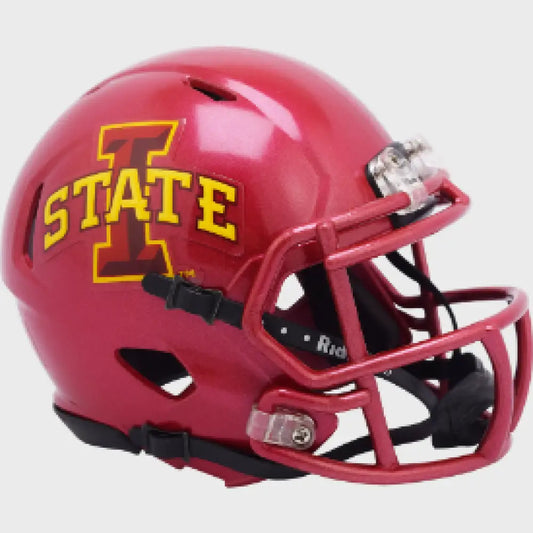 Iowa State Cyclones NCAA Mini Speed Football Helmet Red - NCAA - Helmets