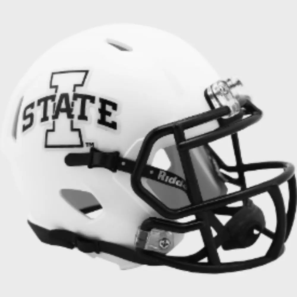 Iowa State Cyclones NCAA Mini Speed Football Helmet White- NCAA - Helmets