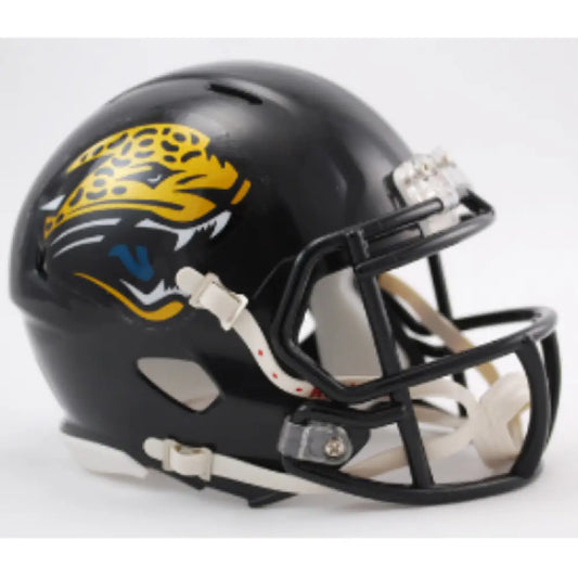 Jacksonville Jaguars 1995 to 2012 Riddell Mini Speed Throwback Helmet NFL - Helmets
