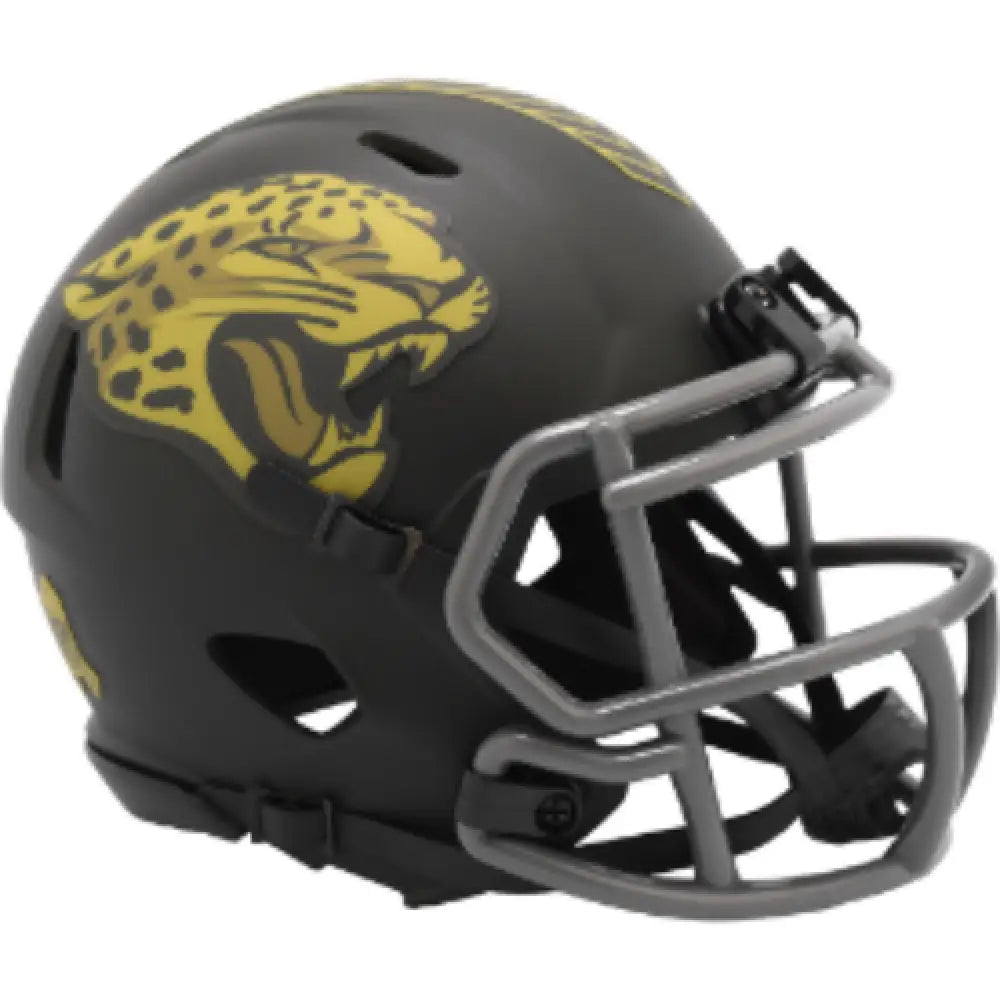 Jacksonville Jaguars SALUTE TO SERVICE 4 Mini Speed Football Helmet NFL - Helmets